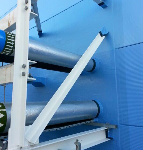 vertical penetrations made water tight by Jones Weatherproofing